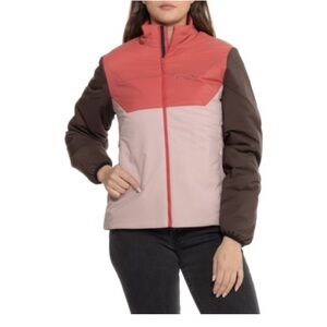 Flylow Lupine Women's Medium PrimaLoft® Jacket Insulated NWT Brown Pink